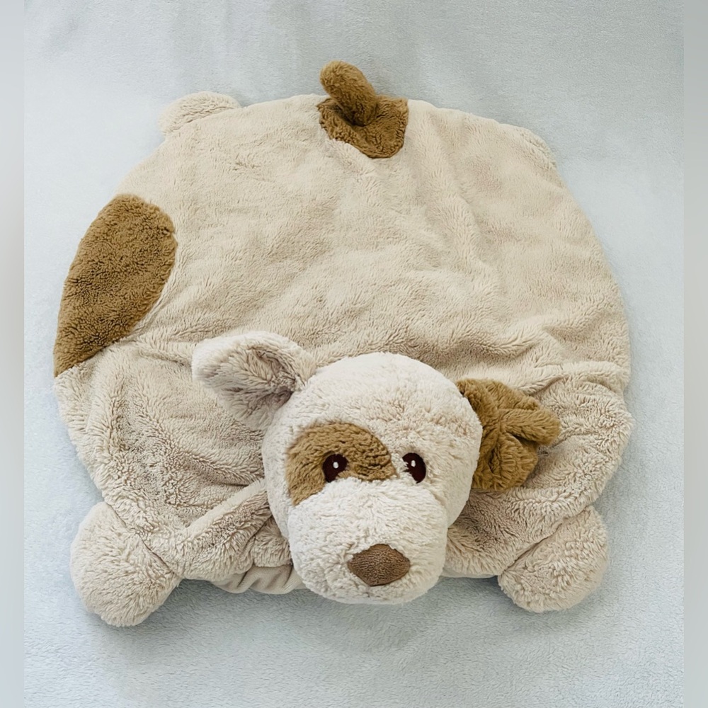 Bearington Baby Collection Mat Doggie Tummy And Play Time 25" Soft Plush Baby